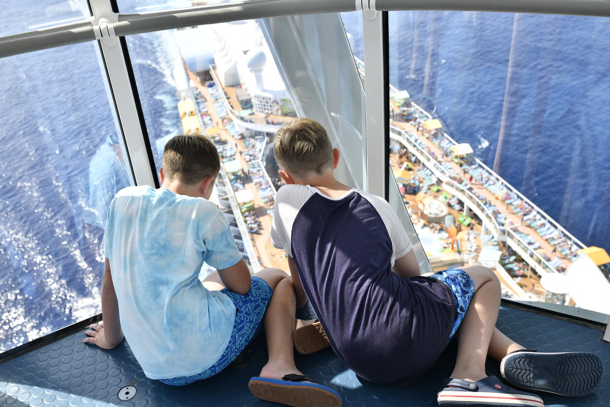 Family cruise on Odyssey of the Seas, New York