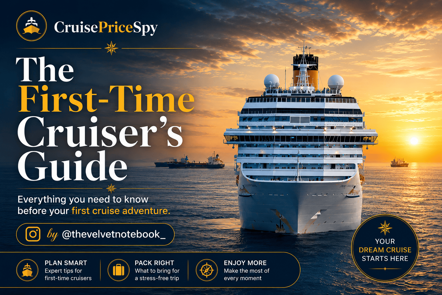 The Ocean Edit: The First-Time Cruiser’s Guide by @thevelvetnotebook_
