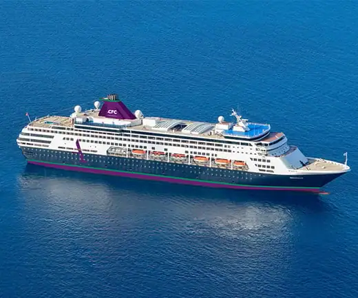 Ambassador Cruises Renaissance ship, sailing the new Caribbean fly-cruise programme