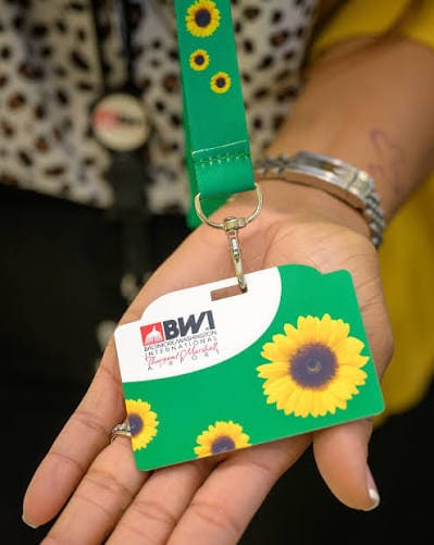 Sunflower lanyard hidden disability assistance scheme